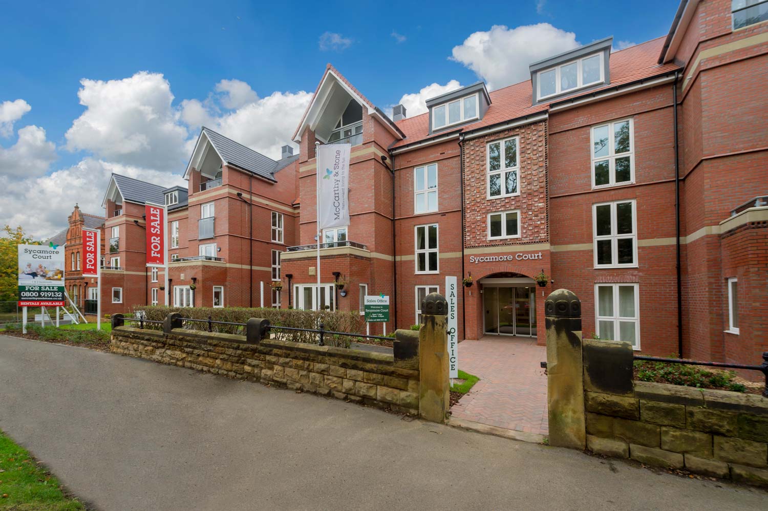 Sycamore Court front exterior
